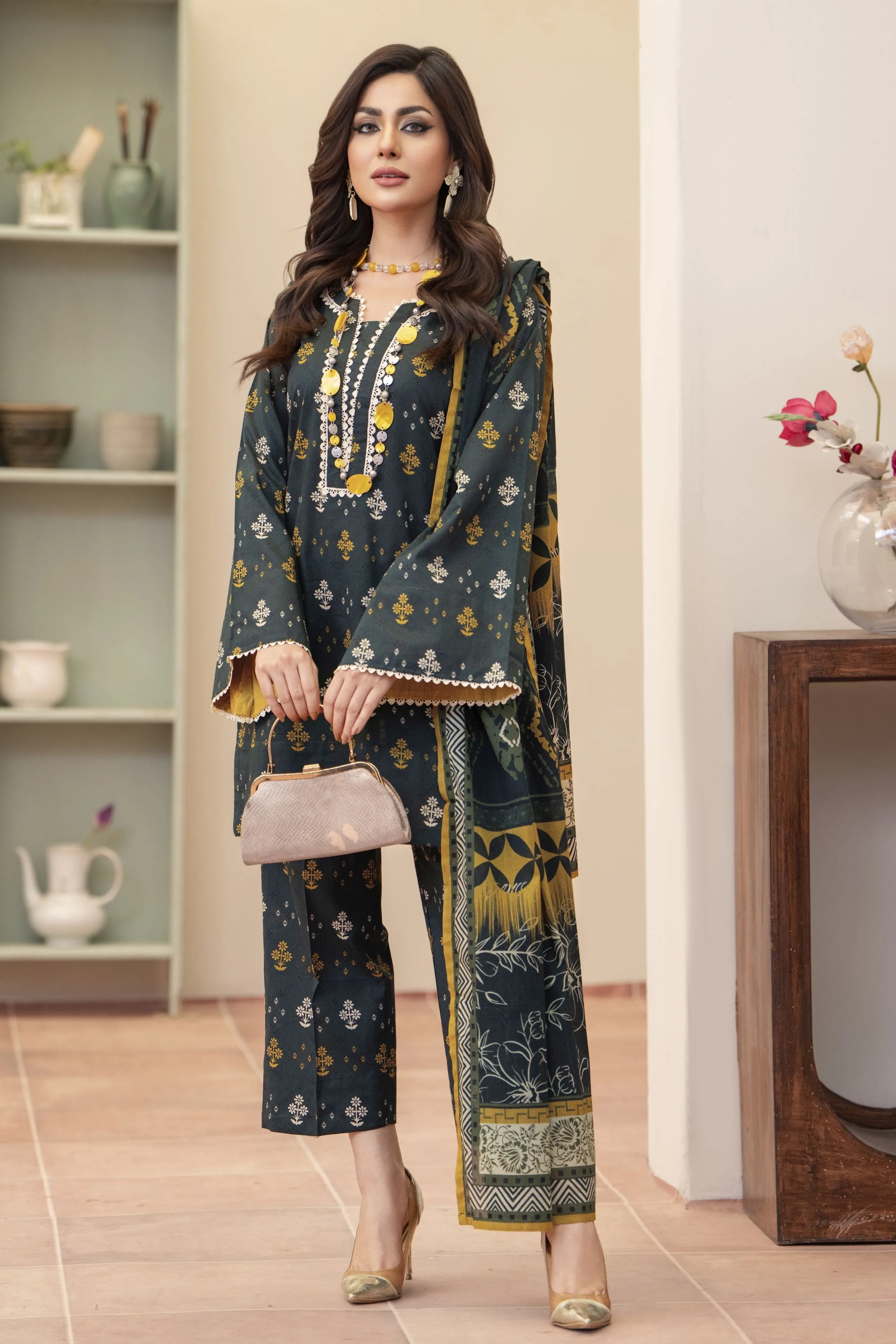 3pc Ready to Wear Breeze by Aabpara BBA6
