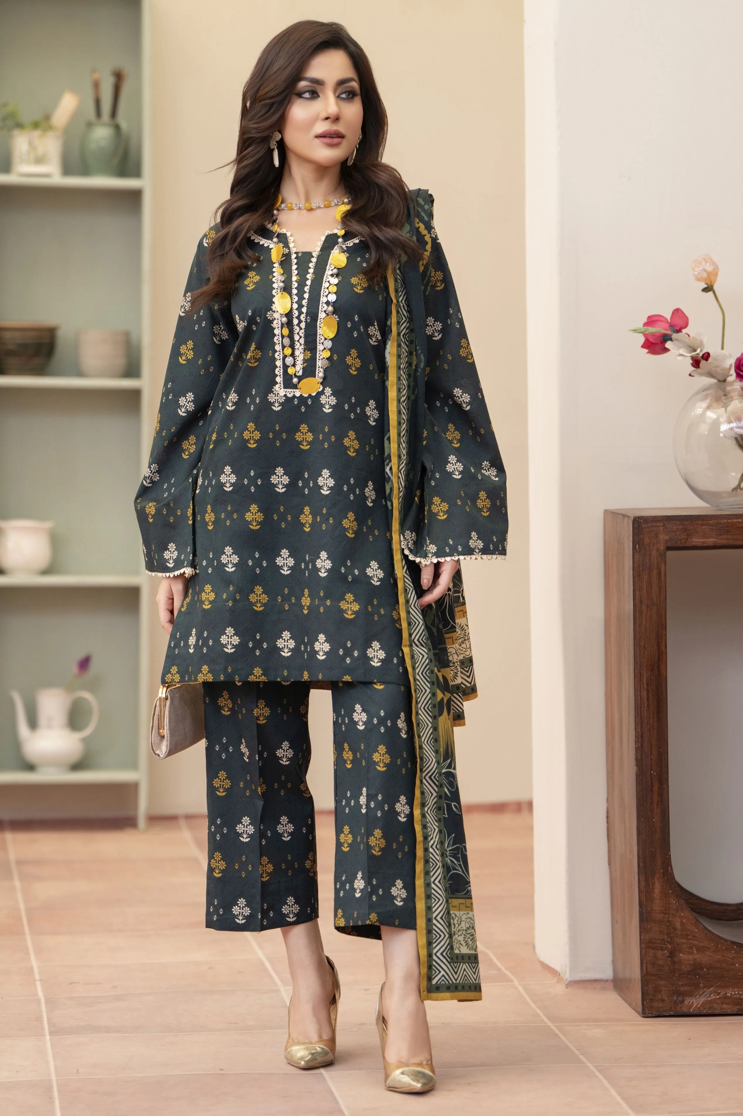 3pc Ready to Wear Breeze by Aabpara BBA6