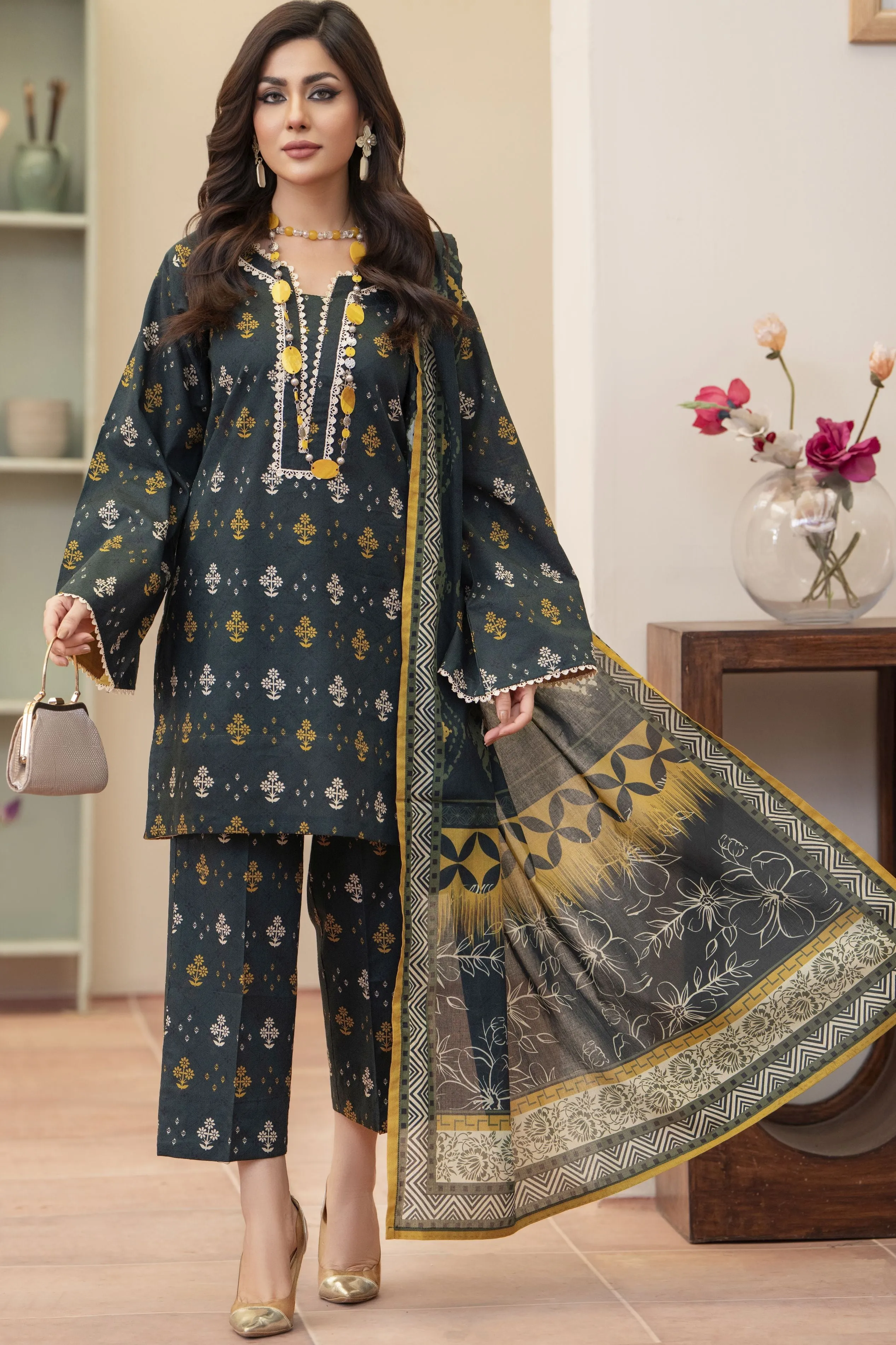 3pc Ready to Wear Breeze by Aabpara BBA6