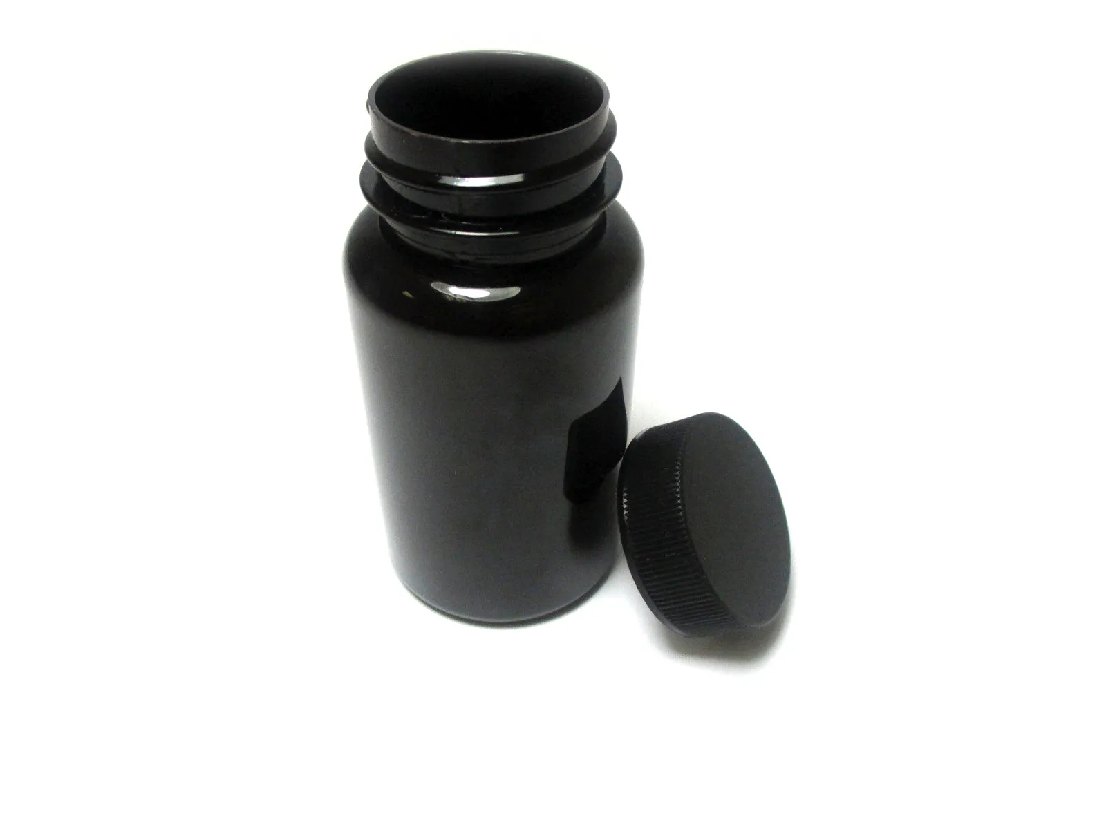 50 Plastic Pills Bottles Empty Container Medicine Vitamin Capsule Drug Holder BK