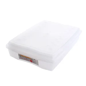 A4 Sized Clear Storage Box with Lid