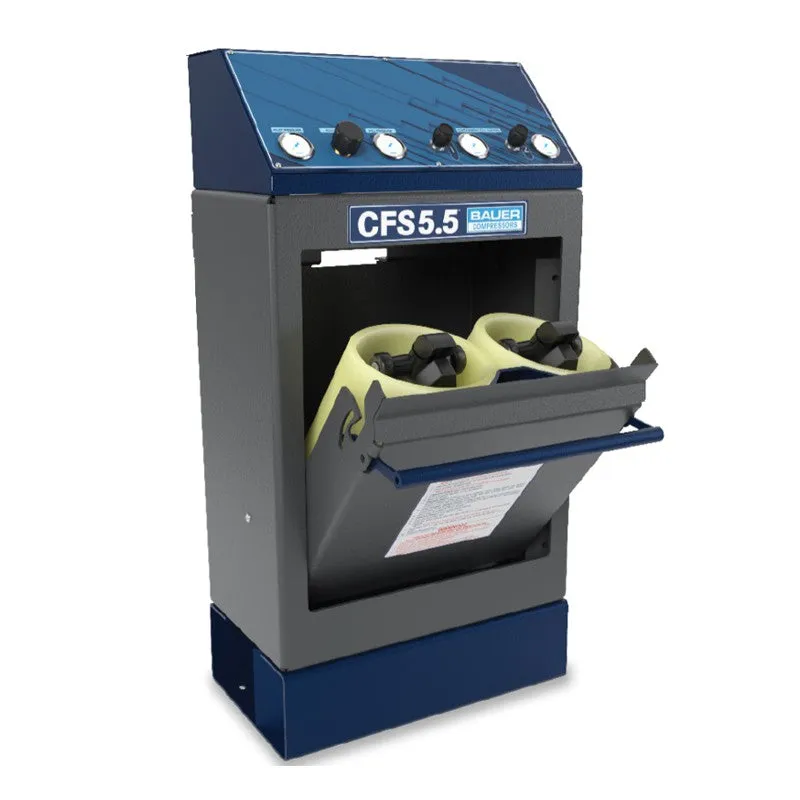 Bauer 5.5 Series of Containment SCBA/SCUBA Fill Stations