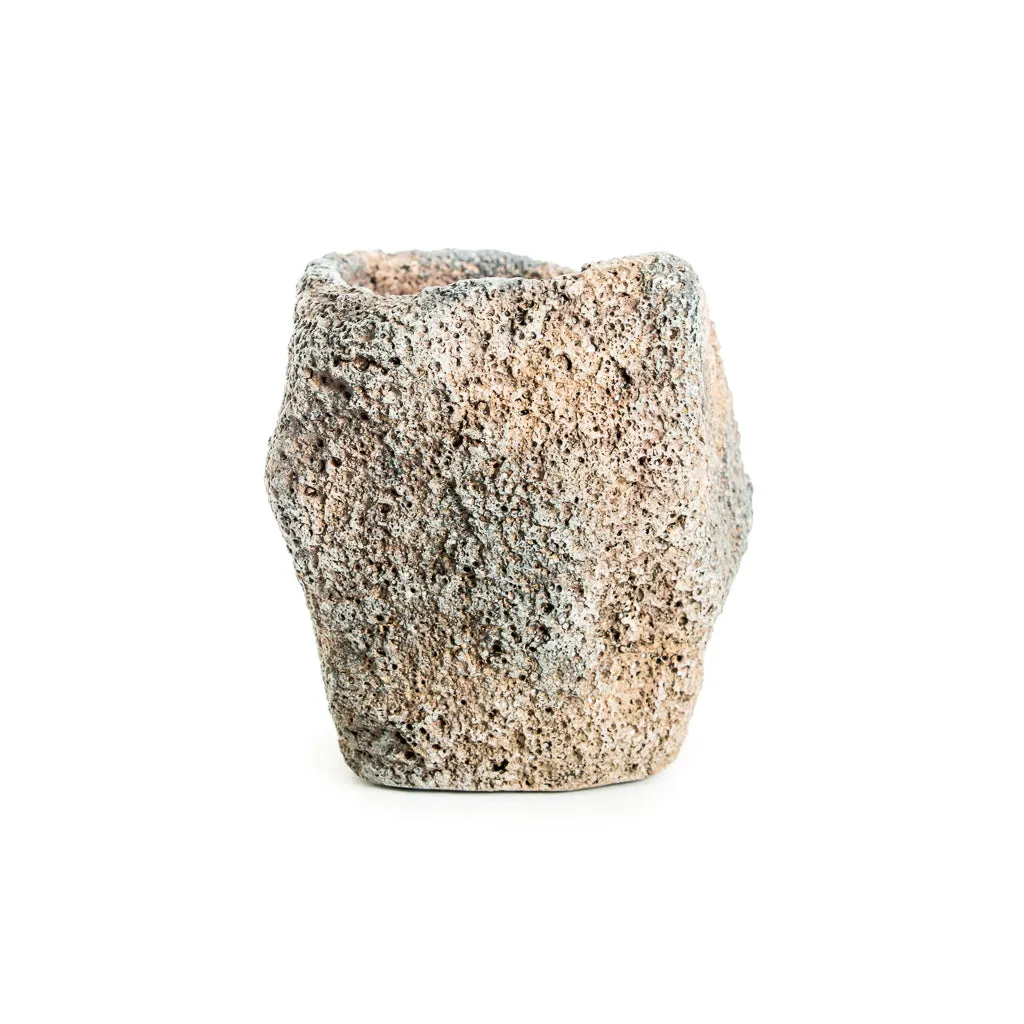 Cast Concrete Lava Stone Planter