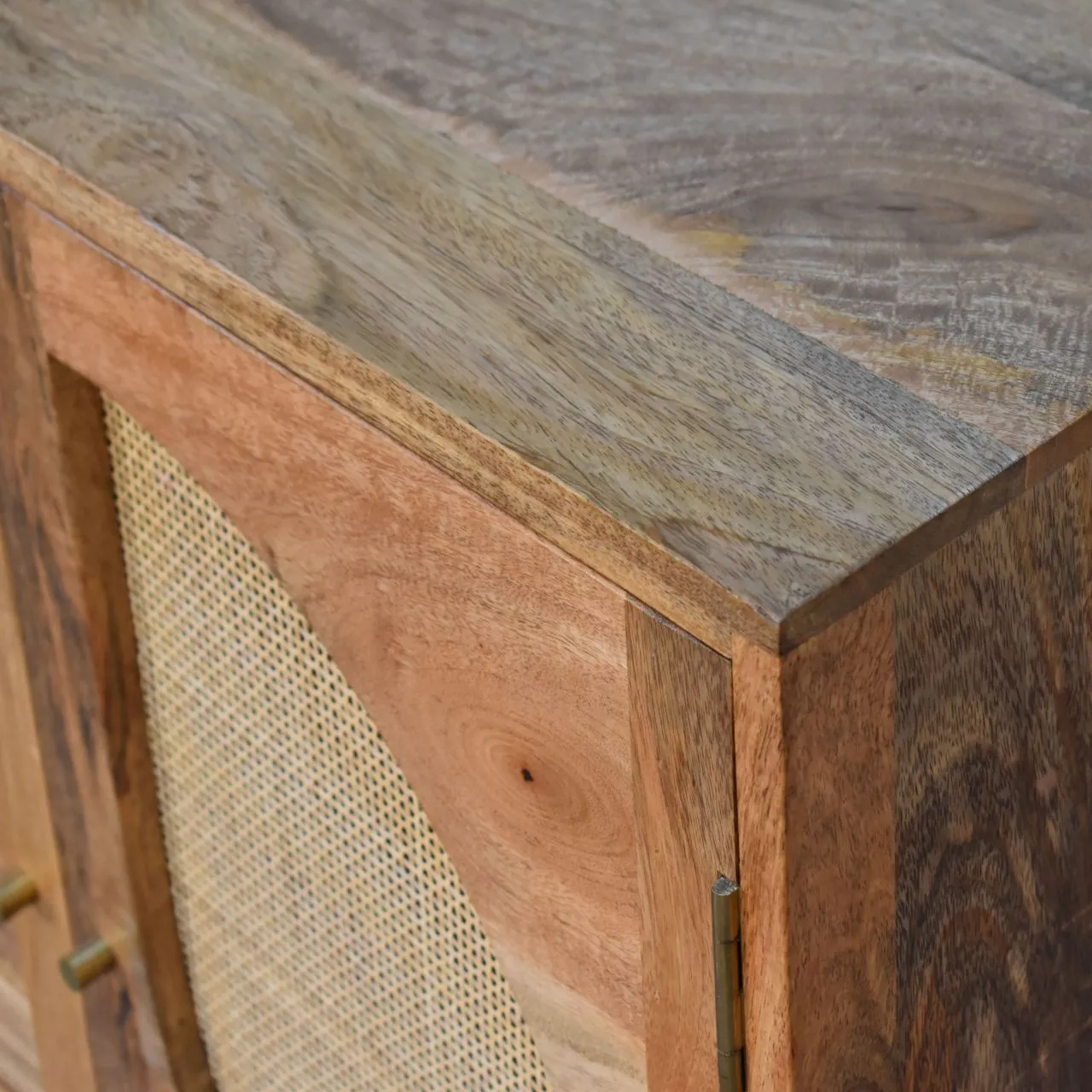 Close Knit Leaf Cabinet - Oak by Couch.com