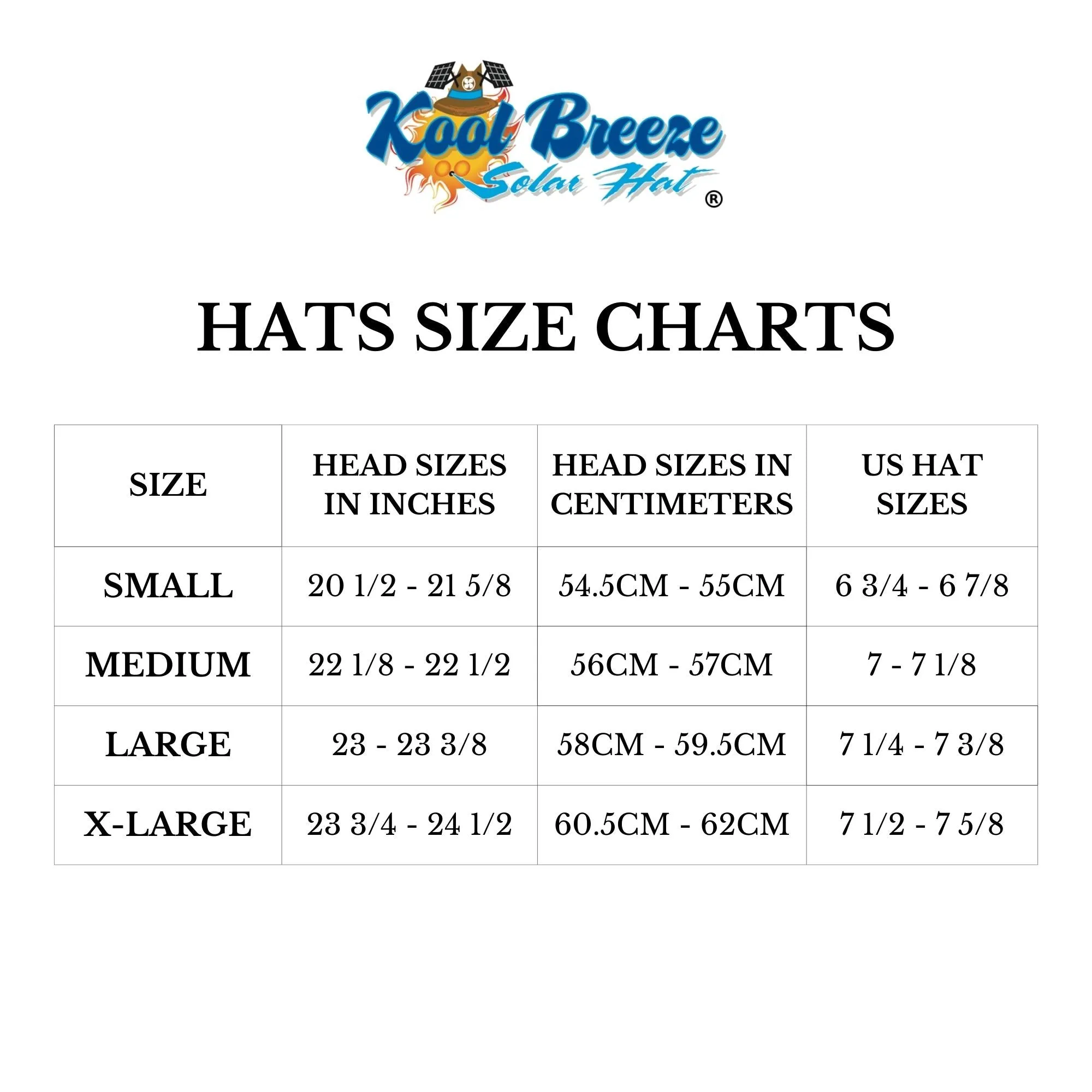 Cowboy with Band Solar Hat - Sun Hat with Fan, Large