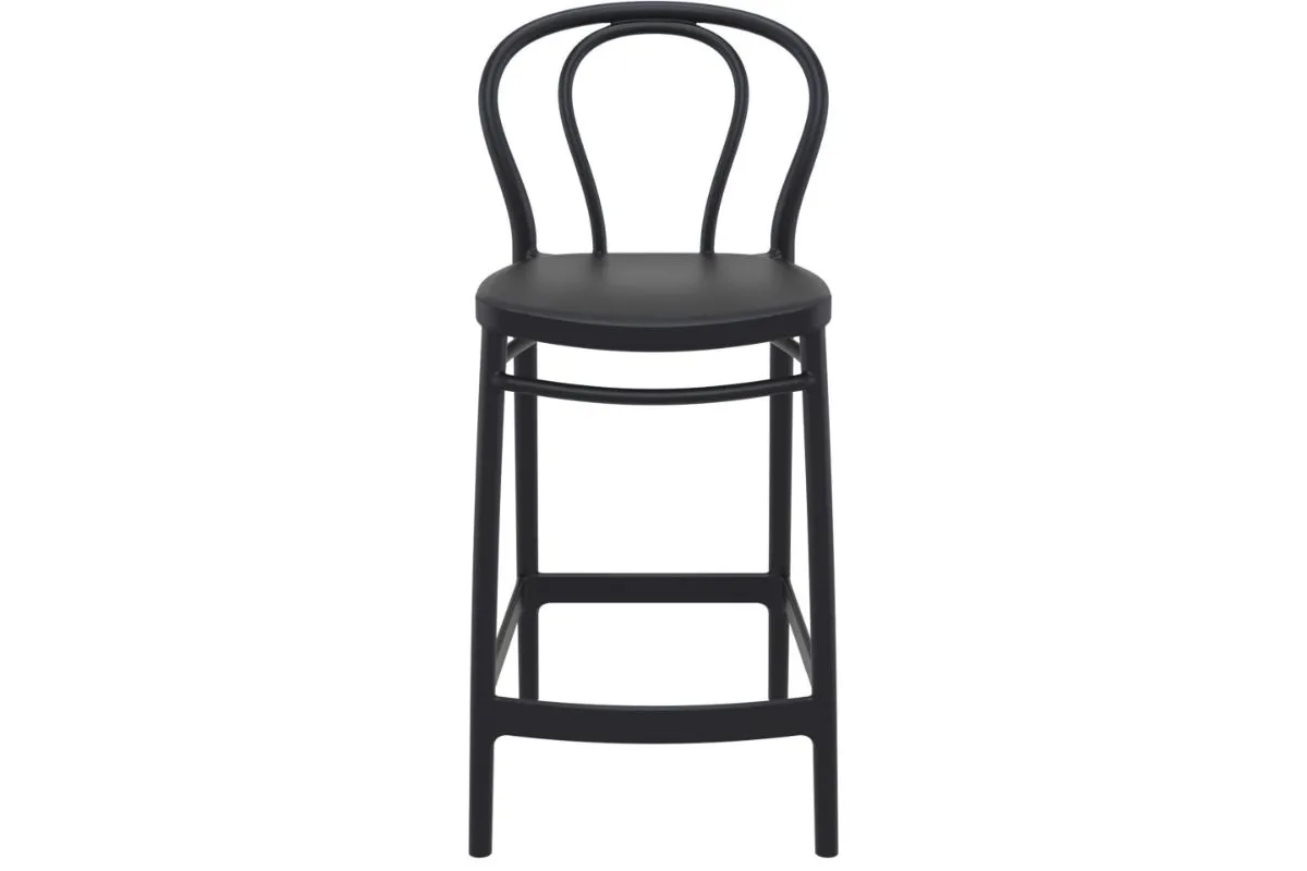 Hospitality Plus Victor Bar Stool - 650mm Seat Height [960H x 440W]