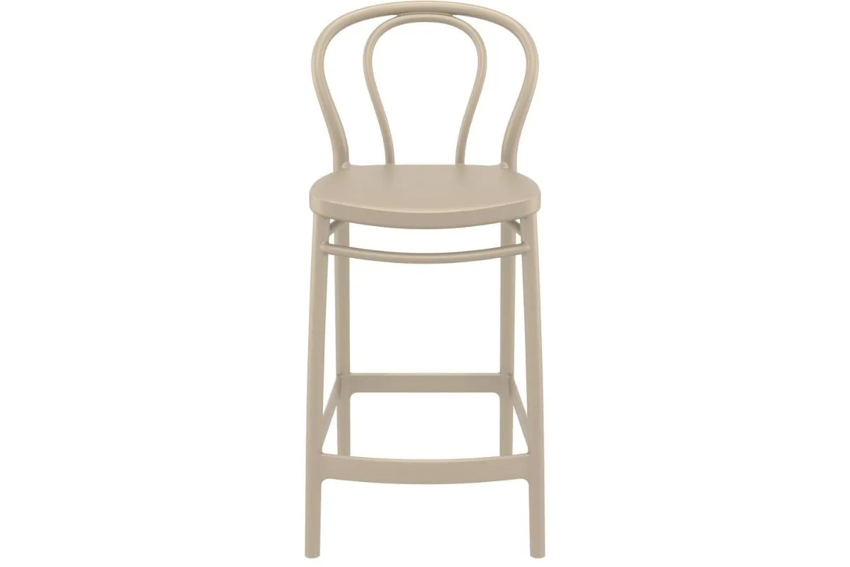 Hospitality Plus Victor Bar Stool - 650mm Seat Height [960H x 440W]