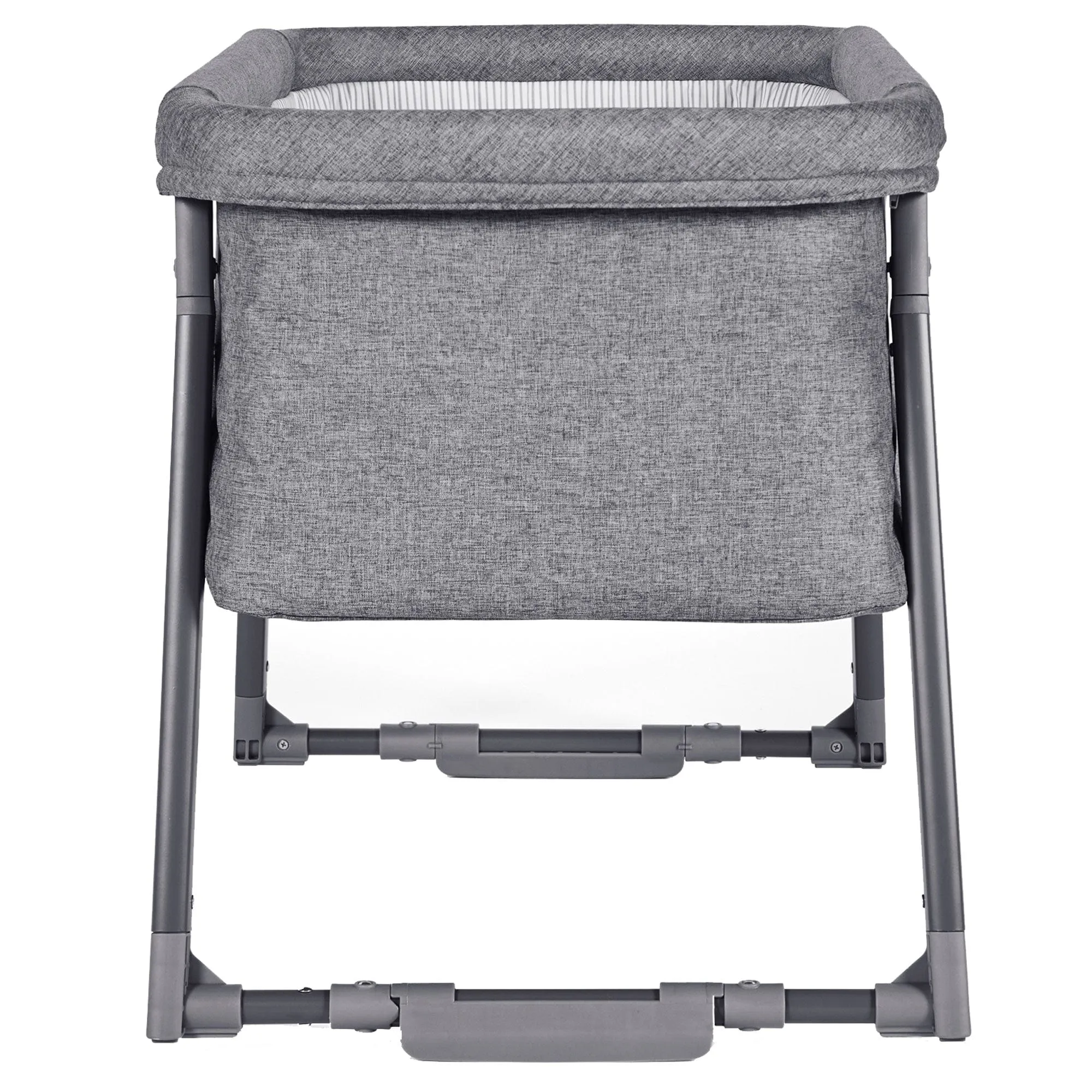 Ickle Bubba Mini Rocker Crib in Space Grey