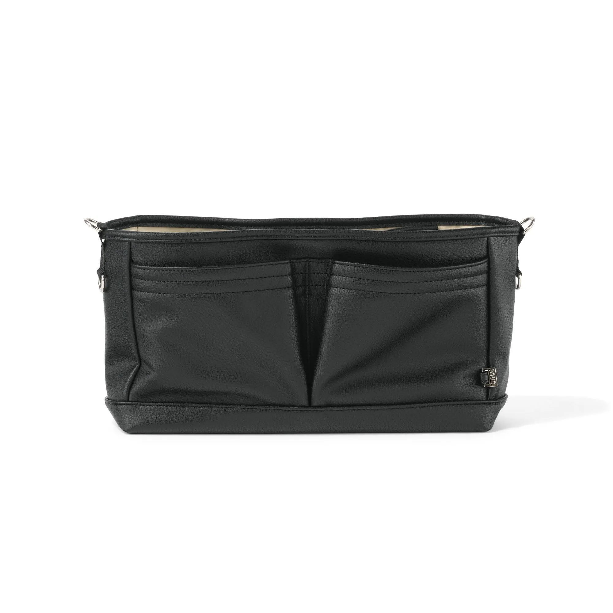 OiOi Stroller Organiser - Black Dimple