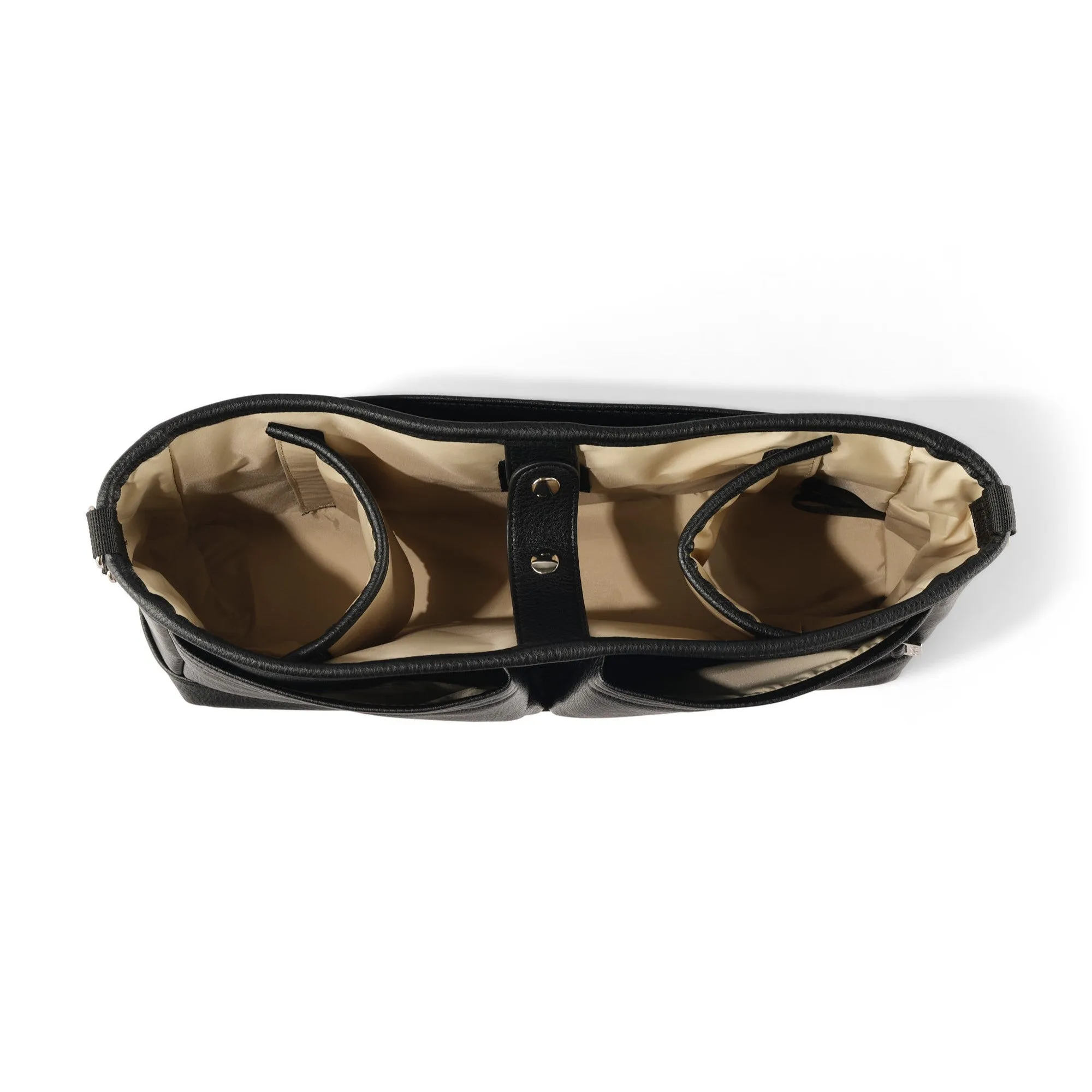 OiOi Stroller Organiser - Black Dimple