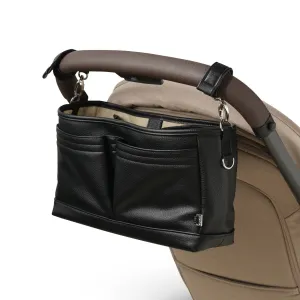 OiOi Stroller Organiser - Black Dimple