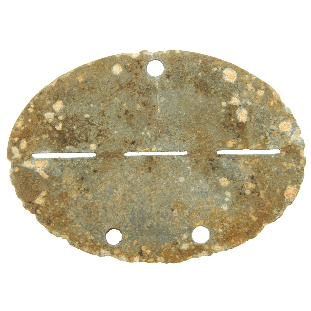 Original German WWII SS Identity Disc Dog Tag - 14th Waffen Grenadier Division Supply Company - No. 113