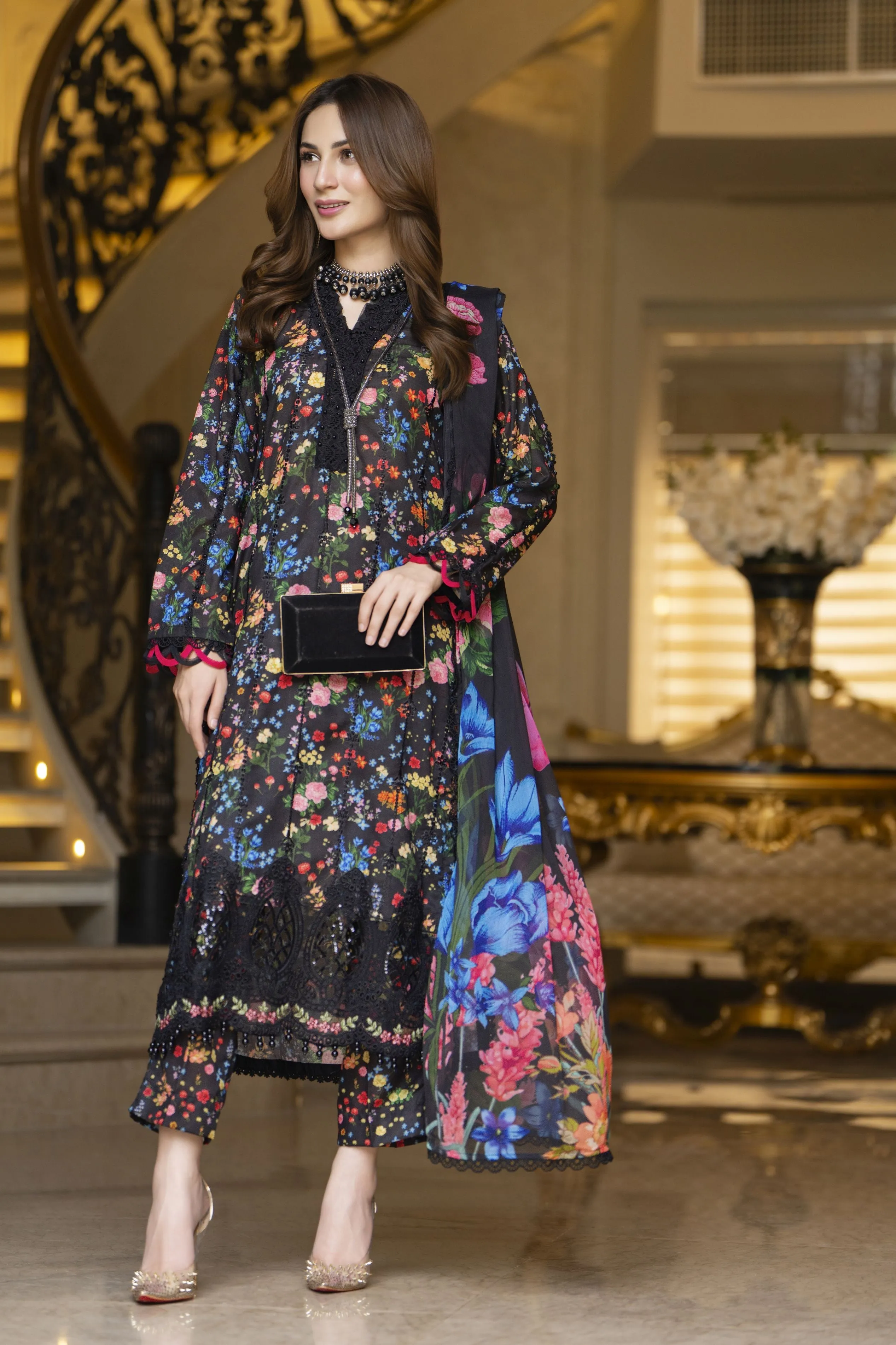 Silver Petals Ready to Wear Lawn Collection  SPRW2